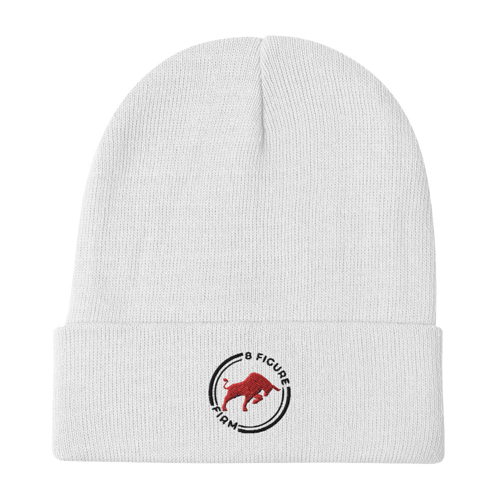 Bull Embroidered Beanie
