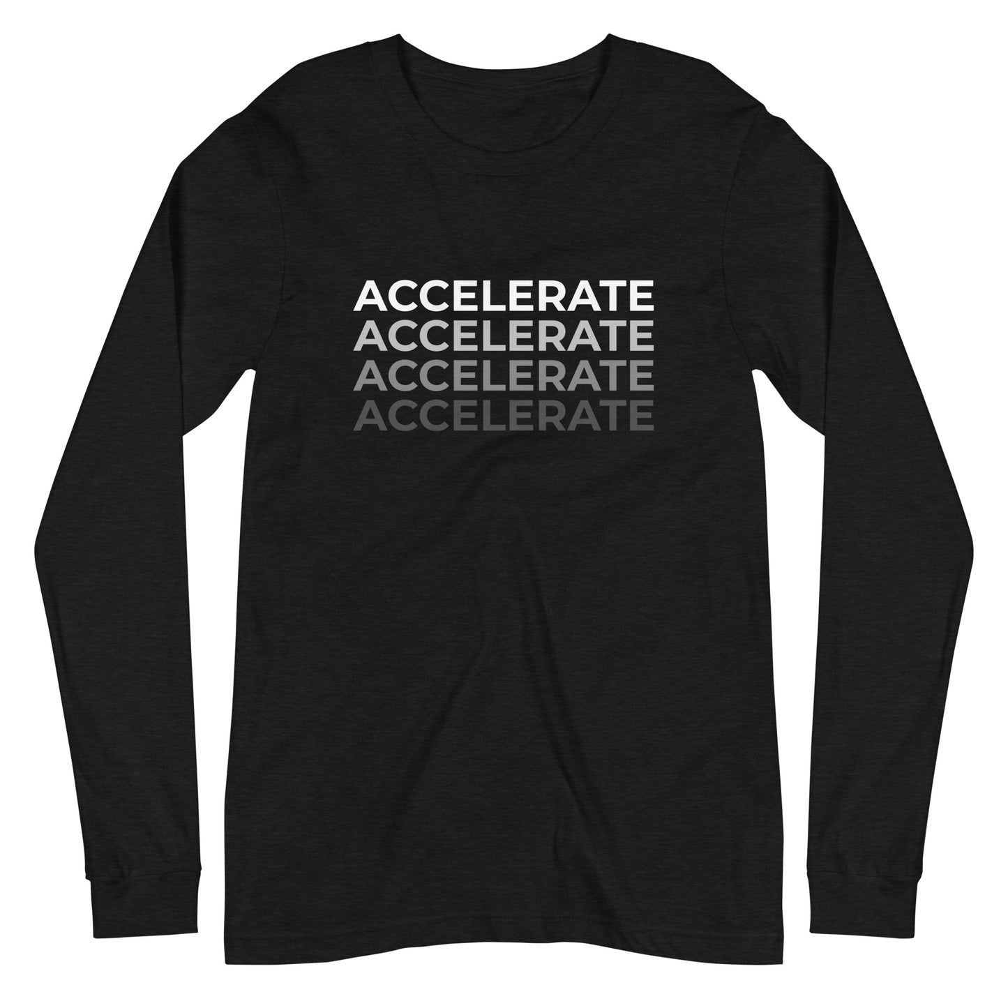 Accelerate Unisex Long Sleeve Tee