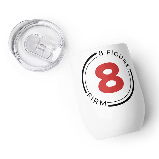 8FF Circle Logo Wine tumbler