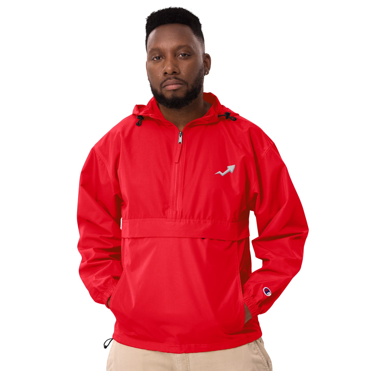 Arrow Embroidered Champion Packable Jacket