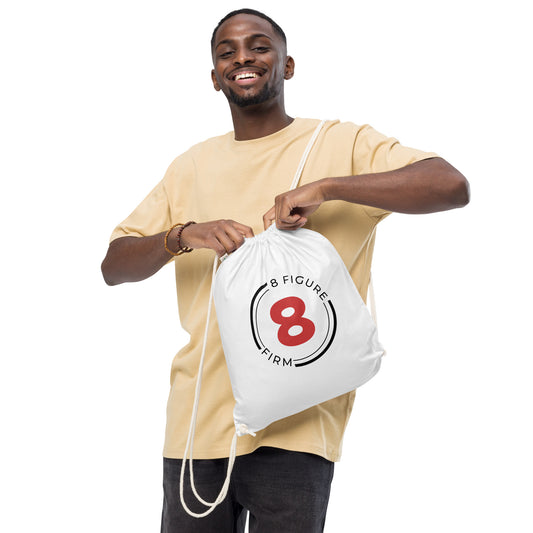 8FF Circle Logo Drawstring bag