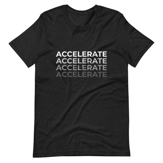 Accelerate Unisex t-shirt