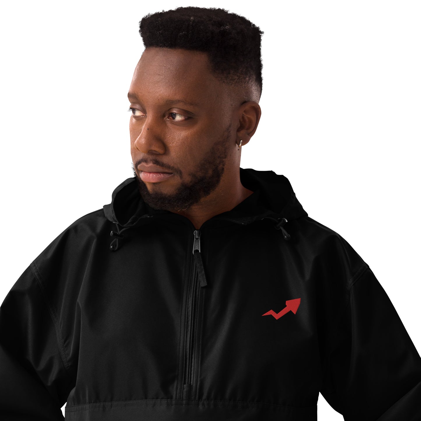 Arrow Embroidered Champion Packable Jacket
